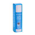 Moisturising lip balm with a SPF15 - made from natural, edible products.  Glides onto the skin soothing sore, dry lips and easing irritation from the side effects of chemotherapy -  perfect for sunny days